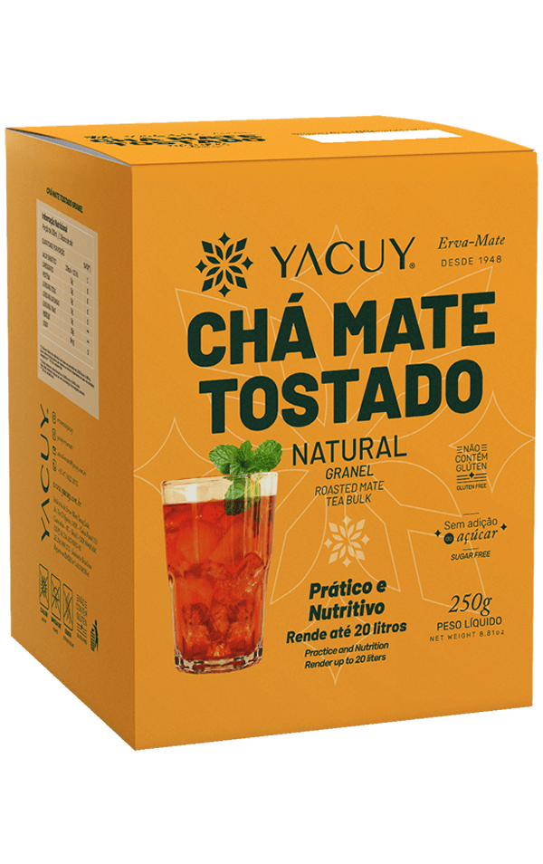 Chá mate tostado natural